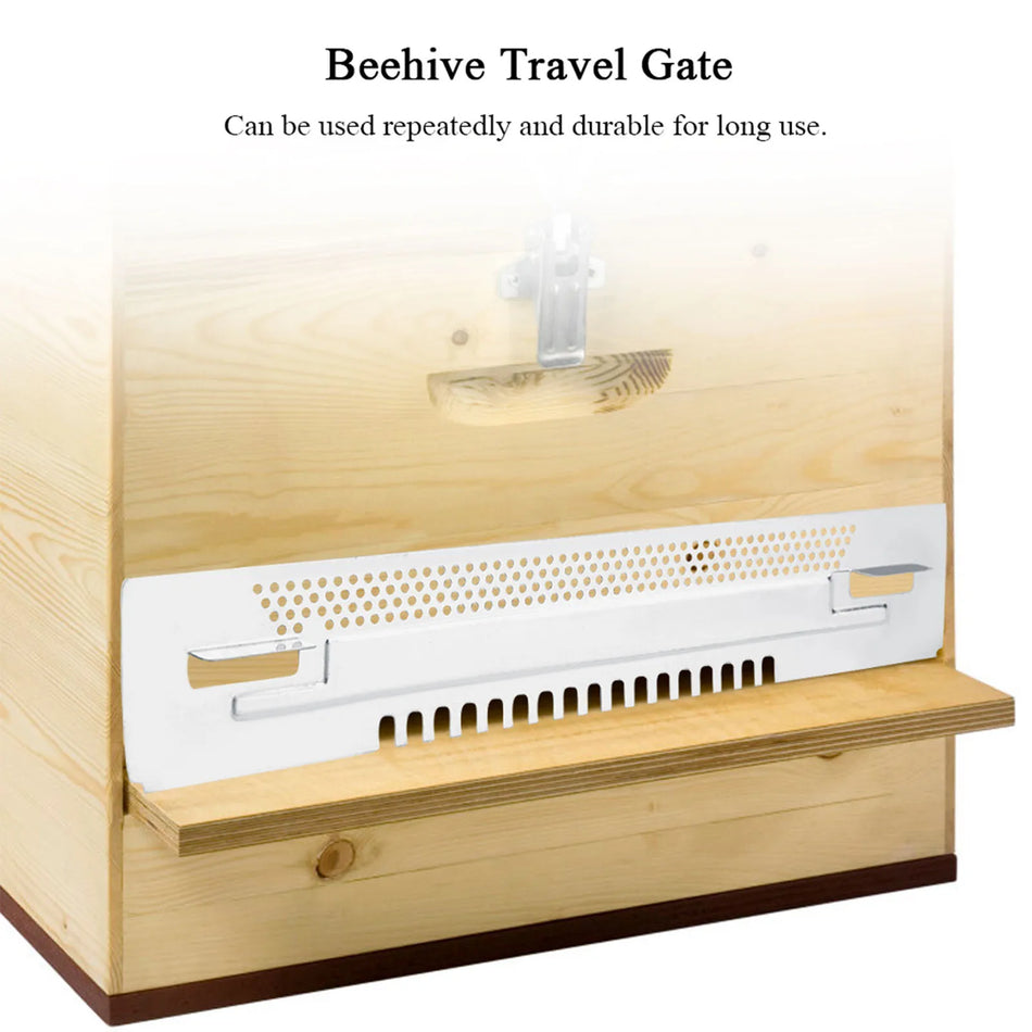 Beehive Sliding Gate - Safe Galvanized Iron Construction