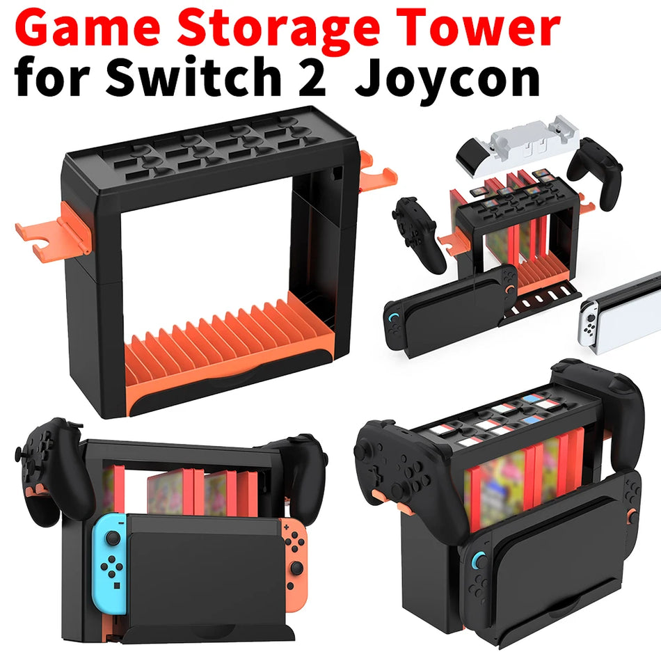 Switch OLED Joycon Charger Storage Organizer Pro Controller