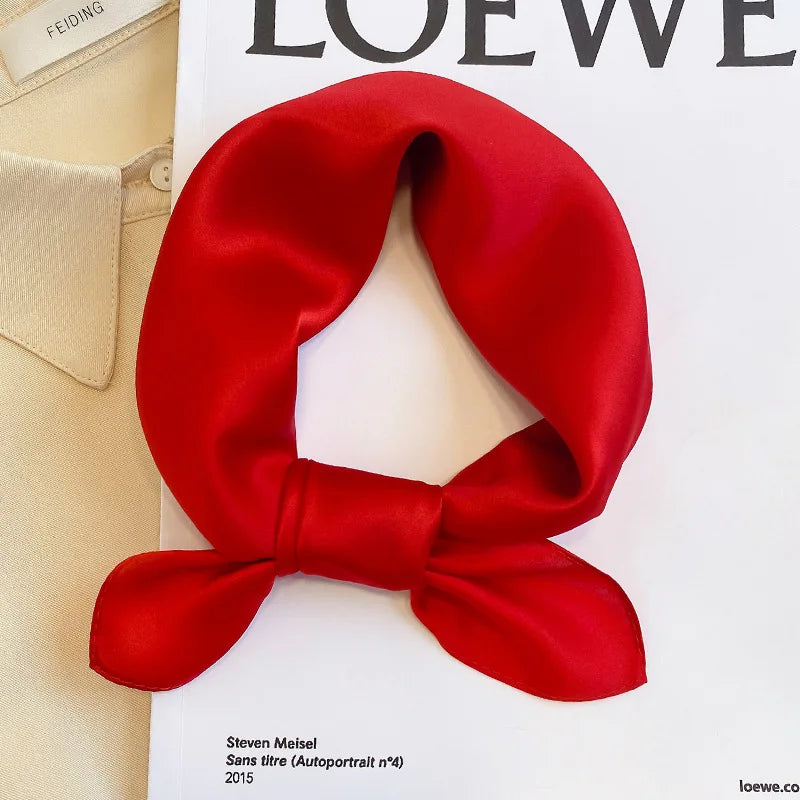 RUNMEIC Silk Bandana &ndash; Luxurious 100% Mulberry Silk
