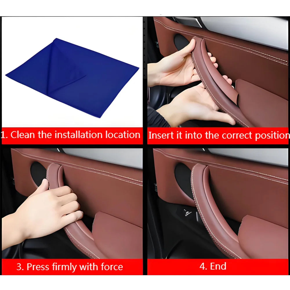 Interior Door Pull Handle Cover For BMW X5 X6 F15 F16 LHD RHD by InterCyprus Trading Ltd