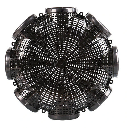 Durable Black Fish Net Cage for Eel and Loach Fishing - Plastic Trap Pot
