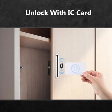 Tuya Bluetooth Smart Wood Cabinet Lock &ndash; IC Card Unlock