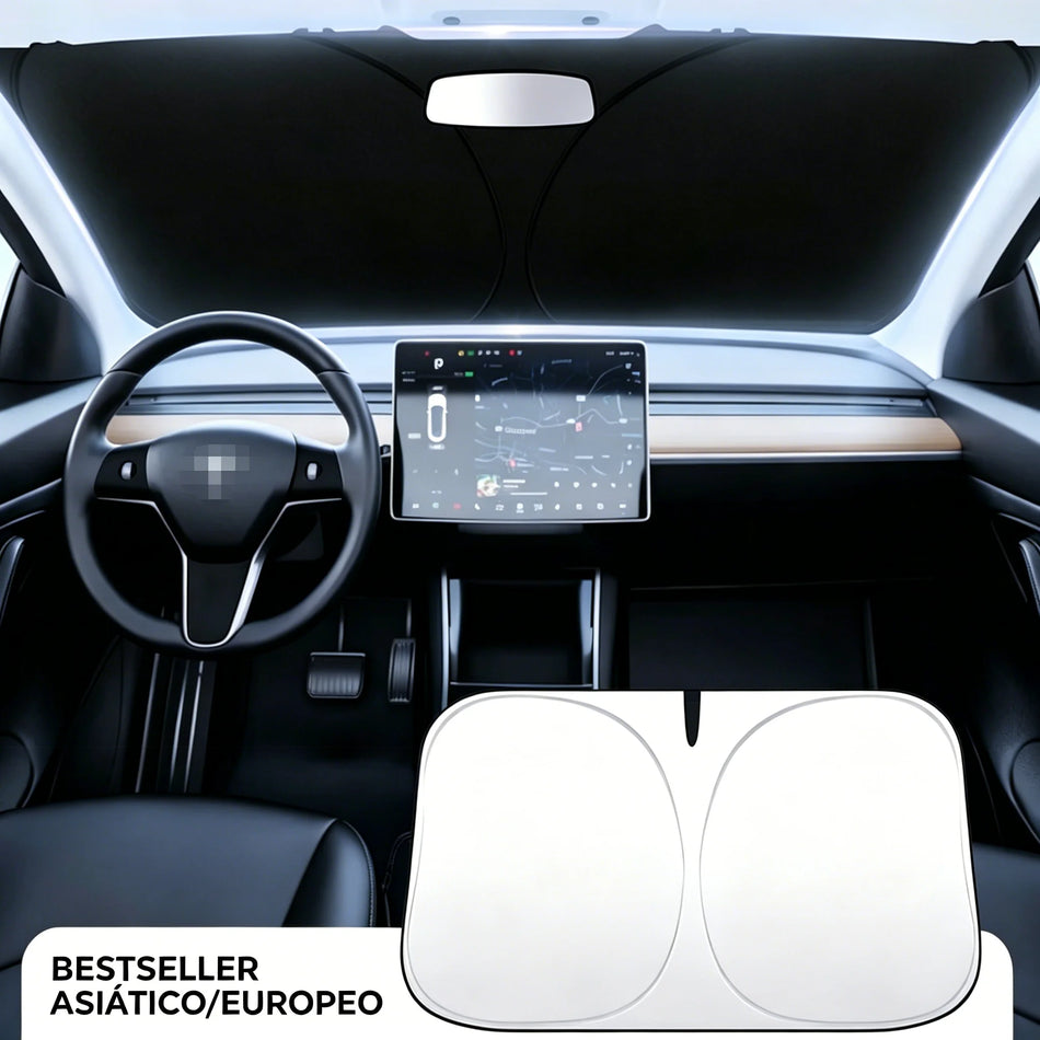 Foldable Windshield Sun Shade with Storage Bag for Car