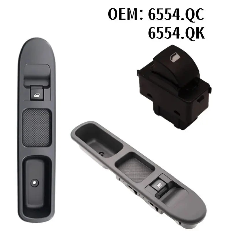 Power Window Switch Control Button for Peugeot 207 2007 2015 by InterCyprus Trading Ltd