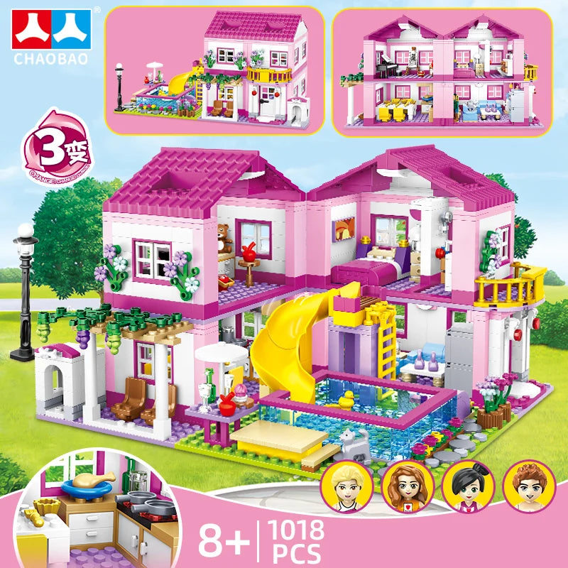 Friends City Street View House &ndash; Educational Blocks