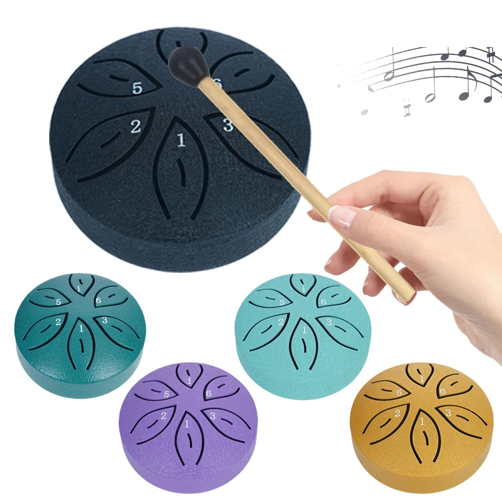 3 Inch 6 Steel Tongue Drum &ndash; Waterproof Outdoor Instrument