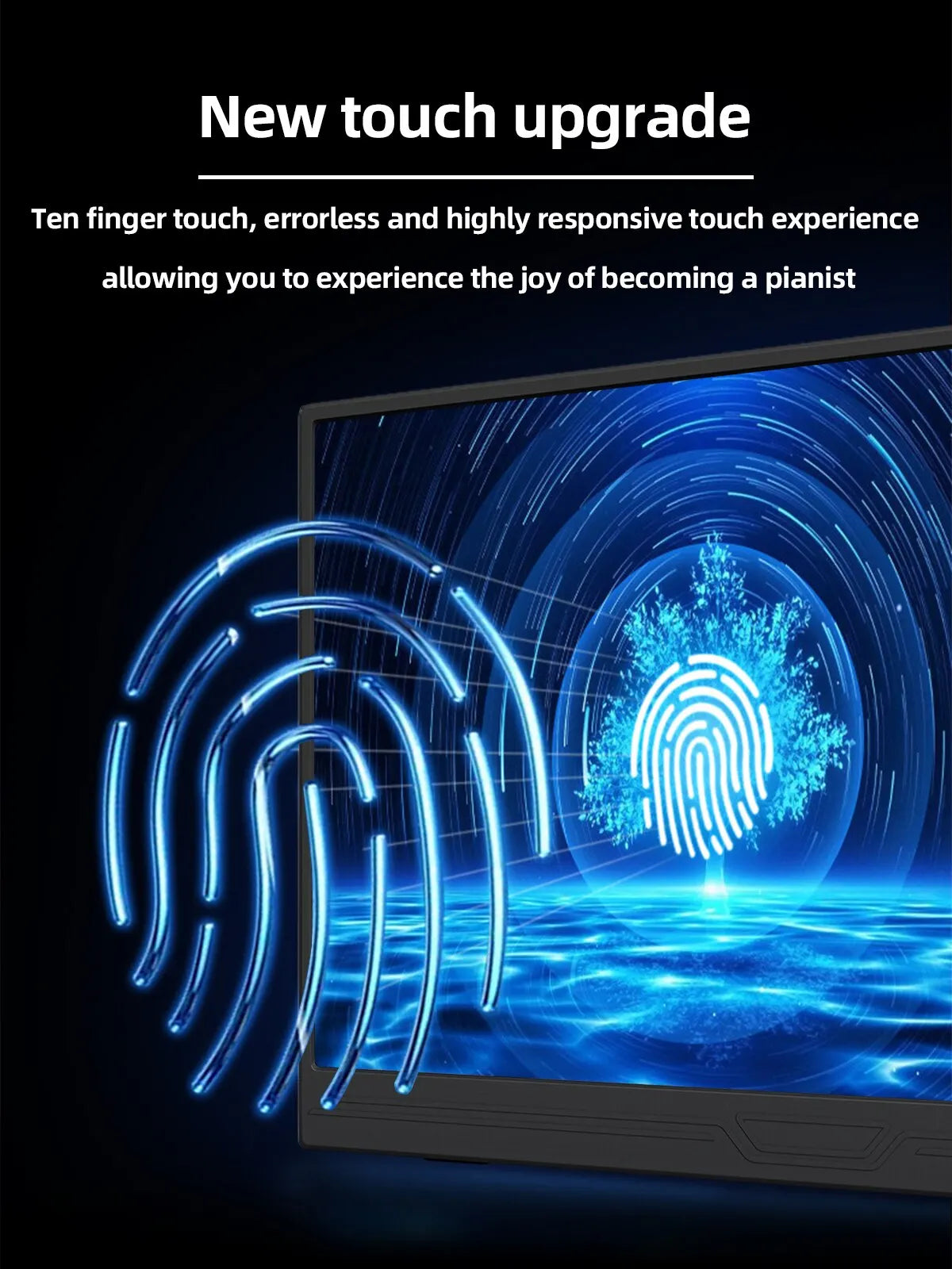 ZSUS 15.6-Inch Portable Touchscreen Monitor - 1920x1080 HDR, Low Blue Light, for Xbox, PS4/5, Switch, Laptop, PC