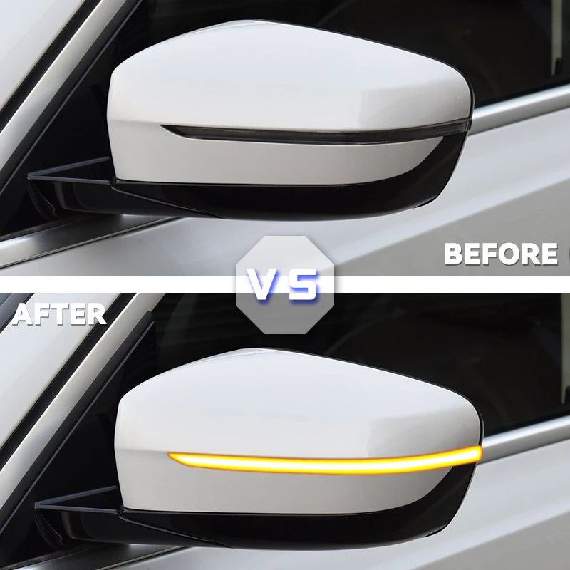 BMW Dinamik Dönüş Sinyali Işığı Akışkan Su Sarı 12V