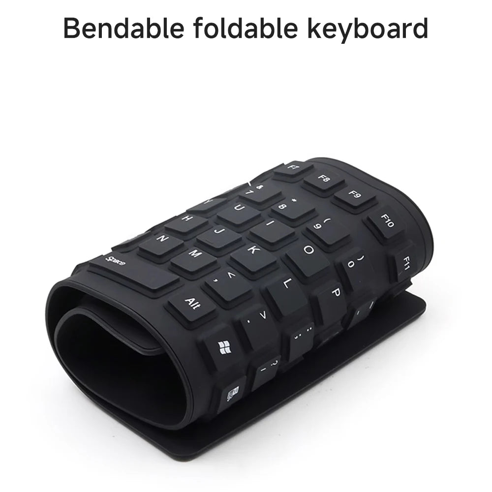 Portable Mini Keyboard 85 Keys &ndash; Foldable USB Keyboard