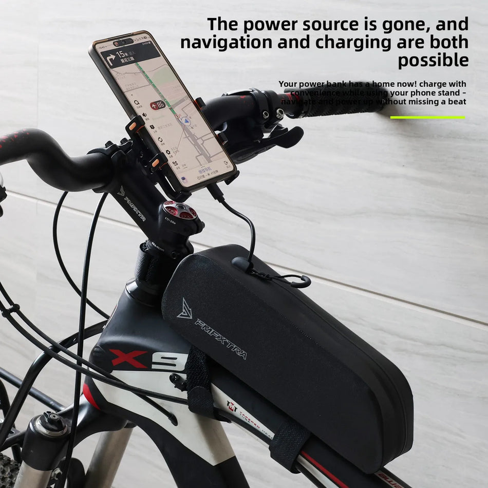 Waterproof Reflective 1.5L Top Tube Bag for Road Bike