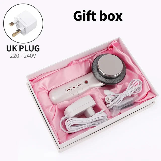 Ultrasonic Cavitation Face Lifting Beauty Machine &ndash; Infrared UK Plug GIFT Box