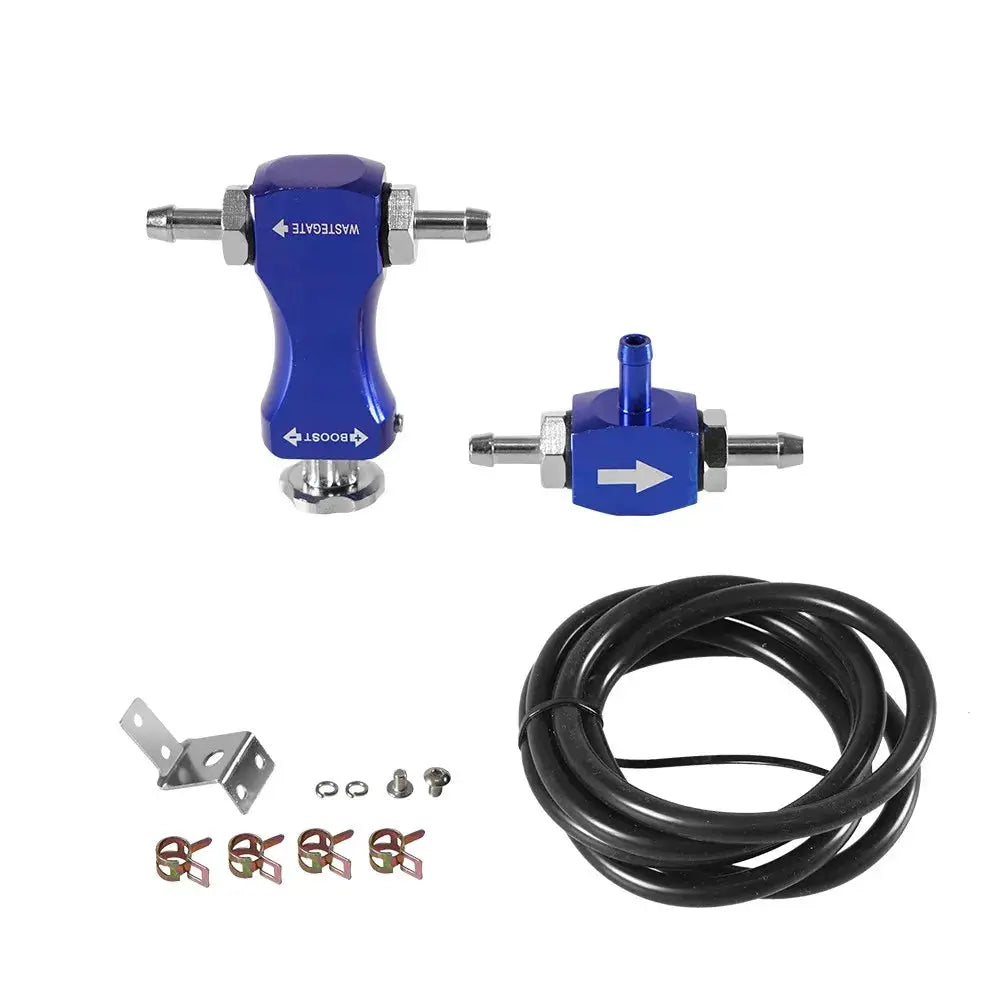 Universal Manual Turbo Boost Controller Bleed Valve Pressurize Regulating Kit Car Modified Turbocharged Regulator Aluminum by InterCyprus Trading Ltd