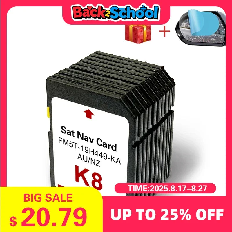Naving FM5T-19H449-KA AU NZ Maps SD Card &ndash; Ford Update CHINA / for Ford K8
