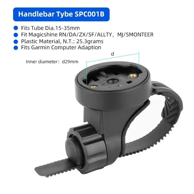 DEEMOUNT MTB Road Bike Mount Holder &ndash; Versatile Handlebar and Helmet Compatibility SPC001B / CHINA