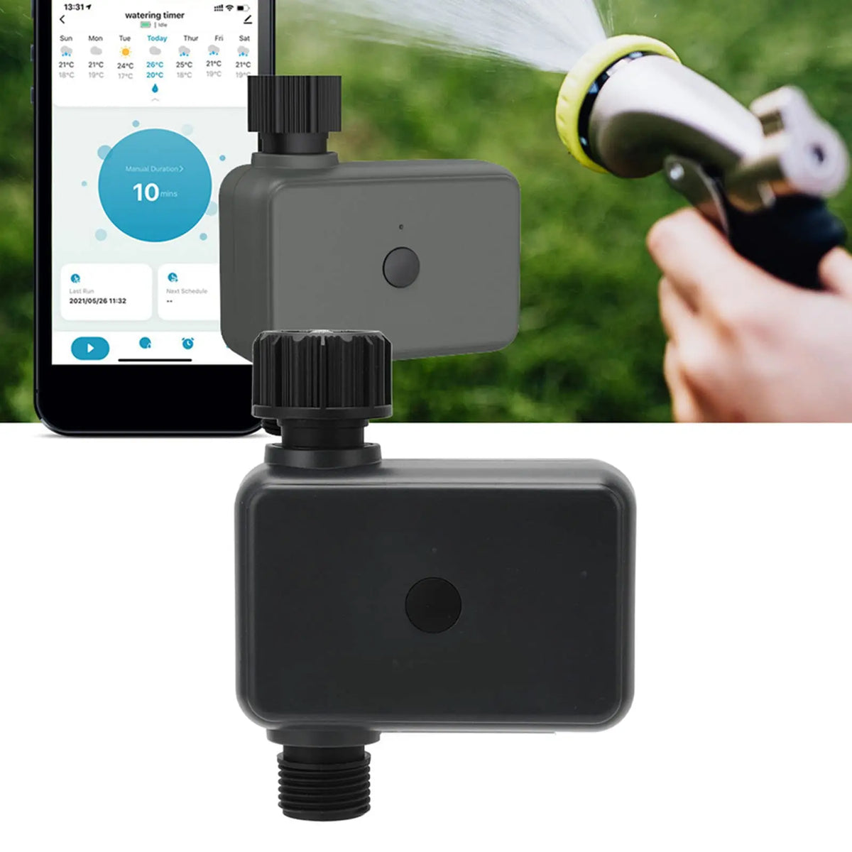 MOES Smart Tuya Bluetooth Garden Water Timer - App Control