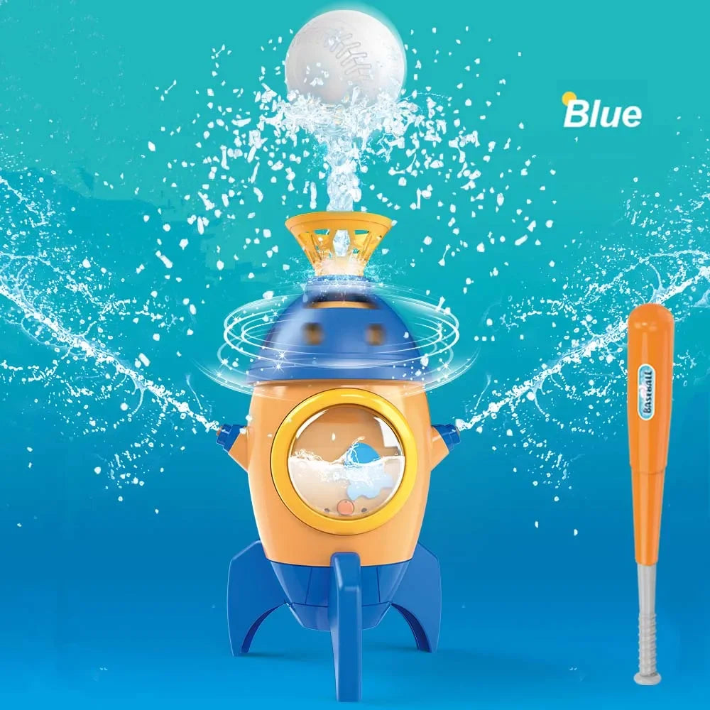 Fly Water Jet Ball Launcher &ndash; One Key Water Launch Fast blue