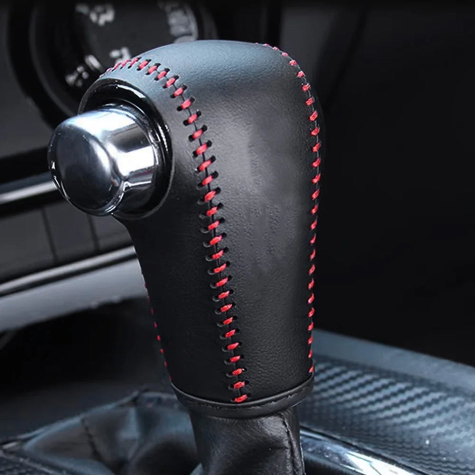 Kožený potah na hlavici řadicí páky pro Honda Vezel HRV, automatická převodovka, prémiová kožená interiérová výbava