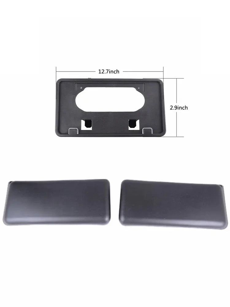 Fit For Ford F150 Front Bumper License Plate Holder Frame Mounting Bracket 09-14 by InterCyprus Trading Ltd