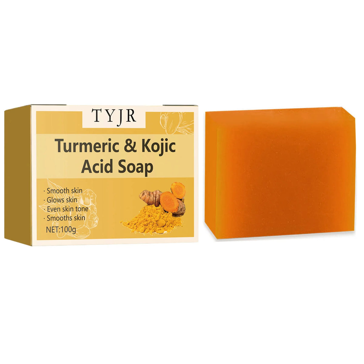Handmade Turmeric Soap &ndash; Brightening Skin Cleanser