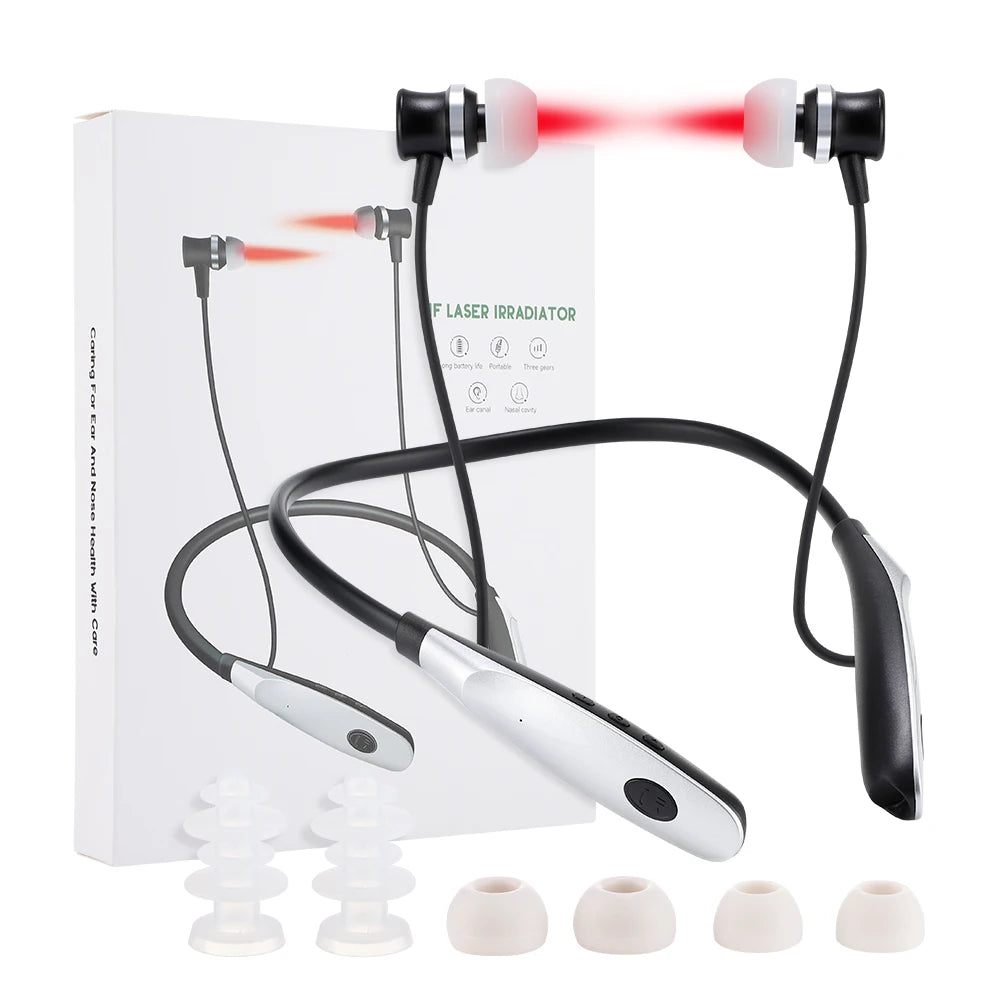 PASTSKY Tinnitus Ear Nasal Laser Therapy &ndash; Innovative Physiotherapy for Hearing Relief black / CHINA
