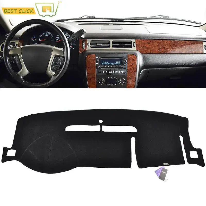 Dashmat Dash Mat For GMC Yukon Sierra Chevrolet Suburban Tahoe Avalanche Silverado 2007-2013 Dashboard Cover Dash Board Cover by InterCyprus Trading Ltd