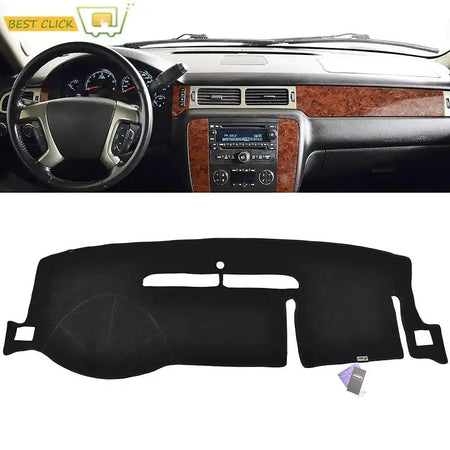 Dashmat Dash Mat For GMC Yukon Sierra Chevrolet Suburban Tahoe Avalanche Silverado 2007-2013 Dashboard Cover Dash Board Cover by InterCyprus Trading Ltd