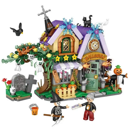 Toylinx Halloween Mini Building Blocks Puzzle Set Teens