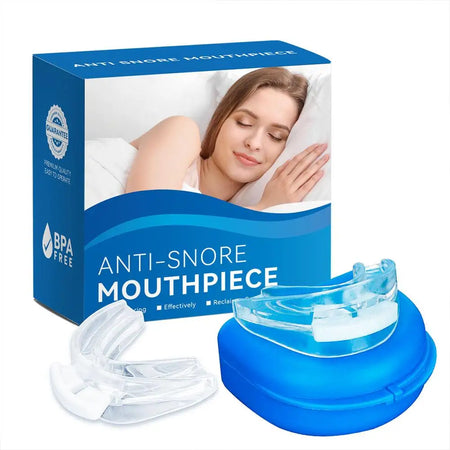 Stop Snoring Bruxism Silicone Mouth Guard &ndash; Comfortable Fit