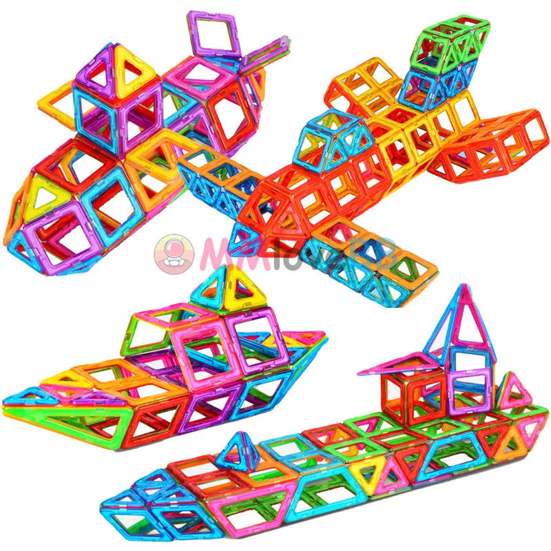 Large Magnetic Building Blocks Set for Kids - Educational STEM Toys for Boys and Girls Aged 4-12