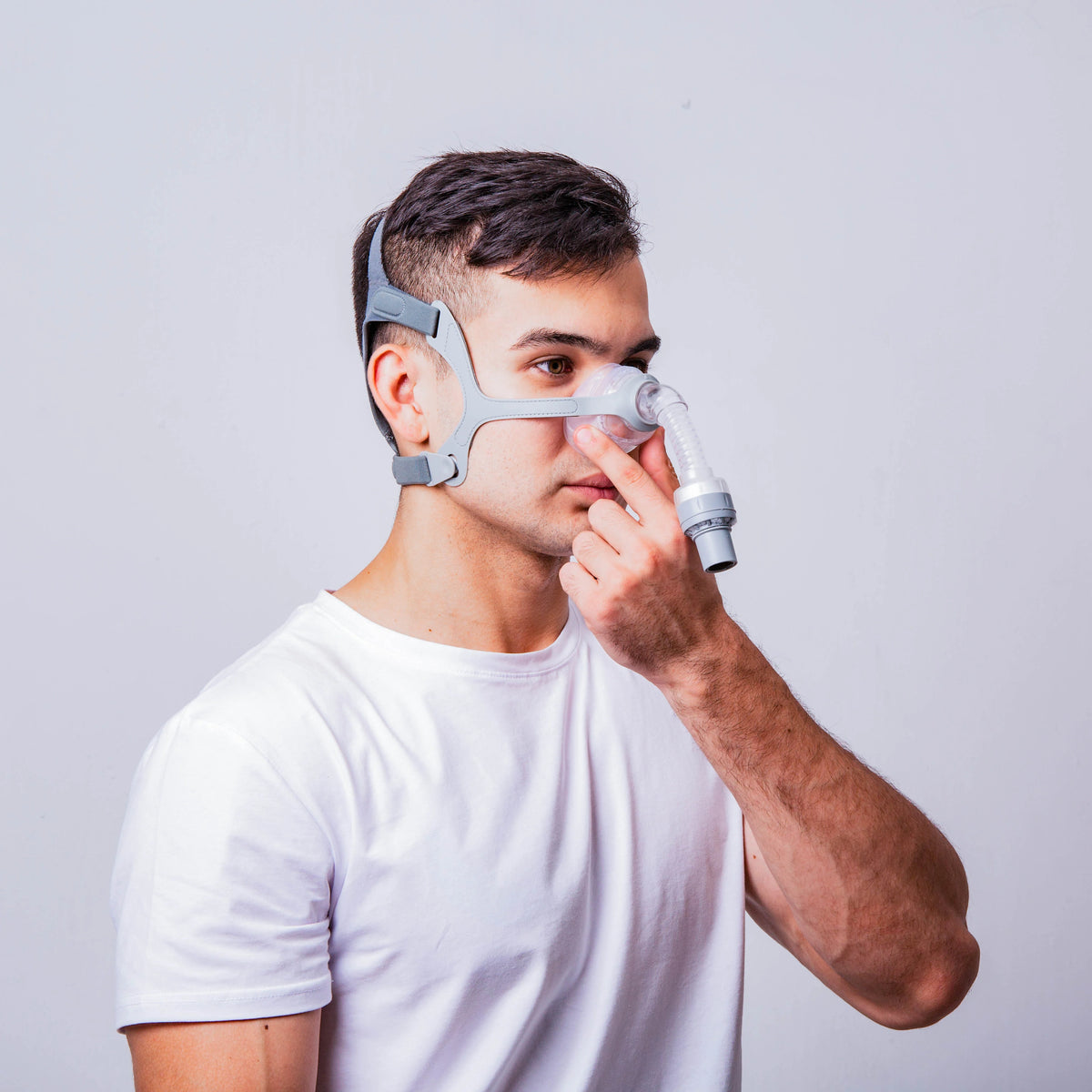 BMC N5AH Nasal Mask &ndash; Headgear Included for CPAP Travel