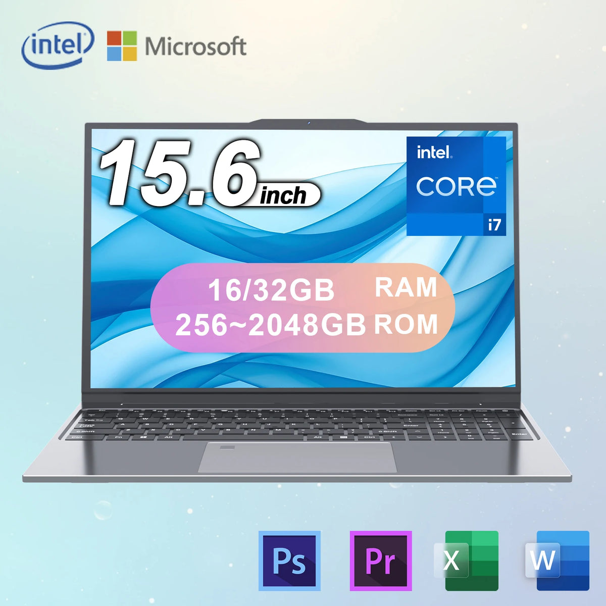15.6 Inch Core i7 Laptop &ndash; High Performance With 32GB RAM and 2048GB SSD