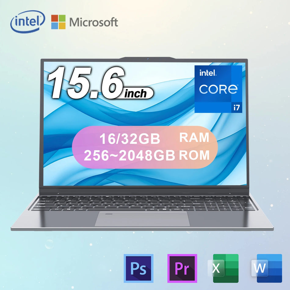 15.6 Inch Core i7 Laptop &ndash; High Performance With 32GB RAM and 2048GB SSD