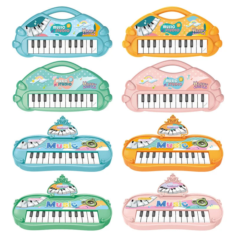 13-Key Children's Electronic Keyboard Toy - Educational Music Instrument for Early Development Gifts