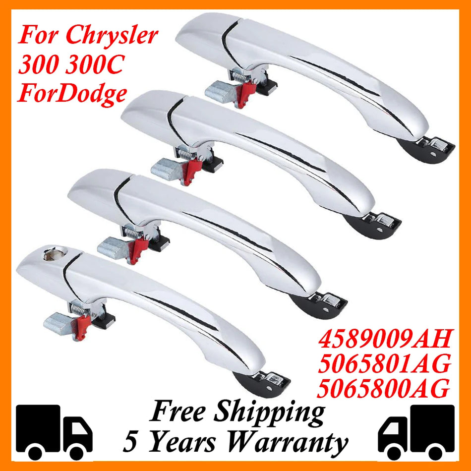Verchromte Außentürgriffe für Chrysler 300 300C Dodge Magnum 2005-2010
