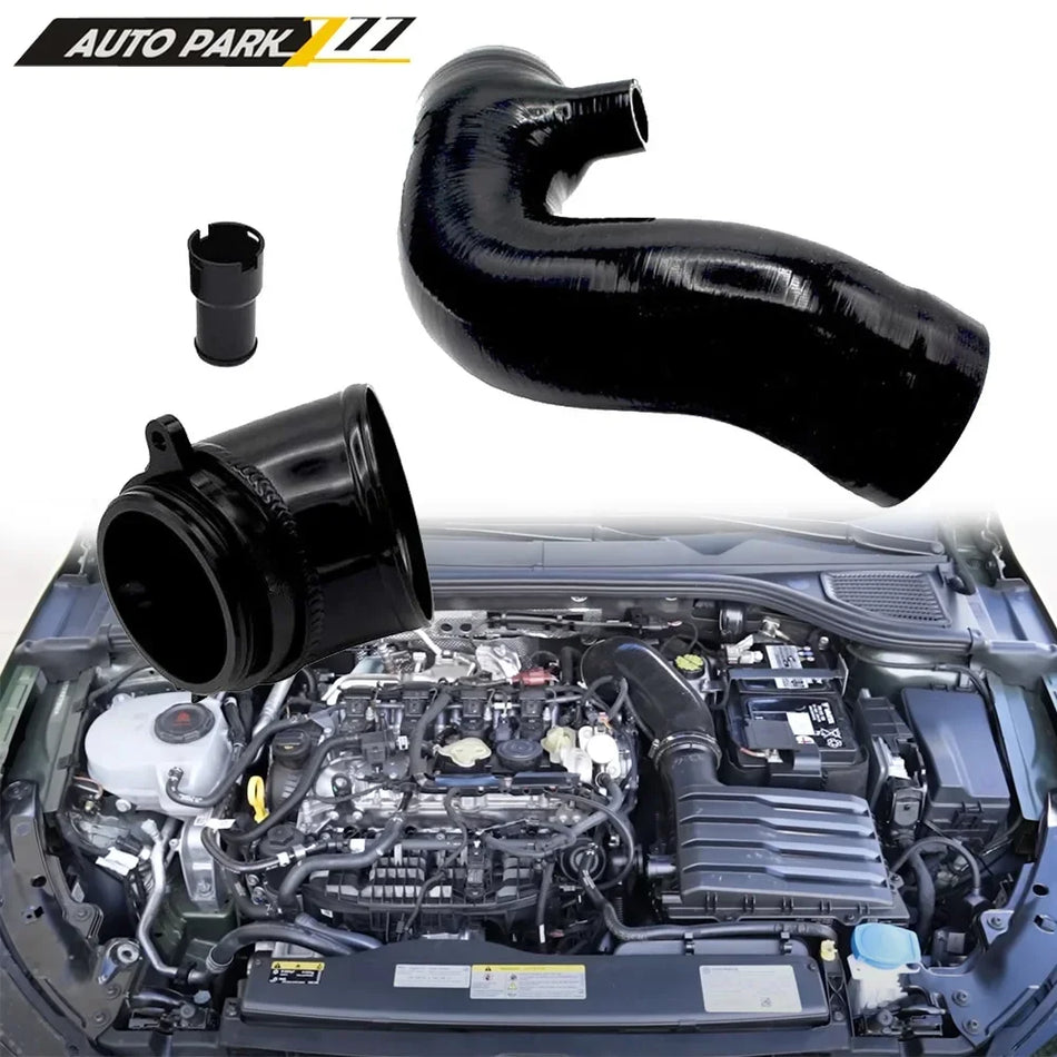 Silicone Turbo Inlet Hose For VW Golf Leon Tiguan Audi S3 Mk8 Gen4