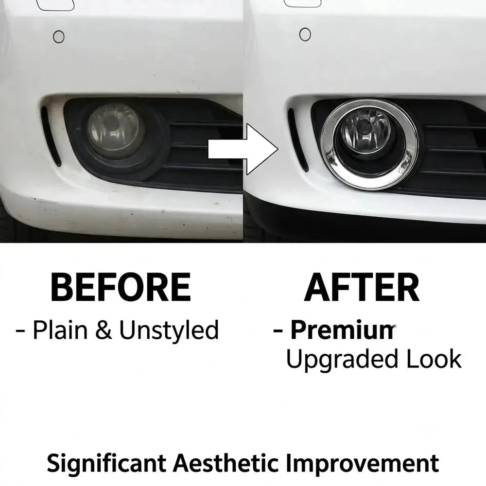 ABS Fog Lamp Bezel for Mini Cooper R50 R52 Convertible by InterCyprus Trading Ltd