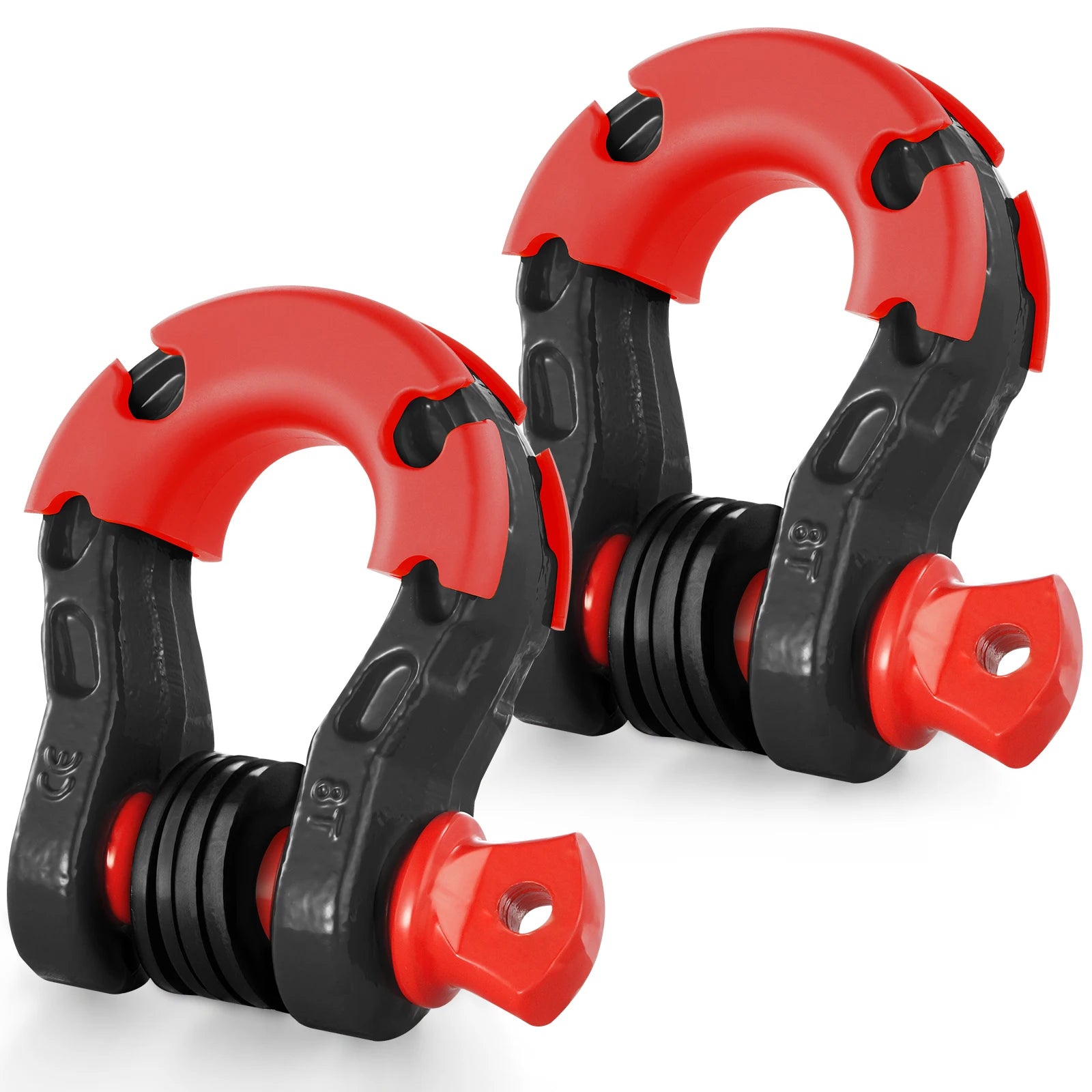 SucceBuy D Ring Shackle Set 3/4 Inch &ndash; Heavy Duty Recovery