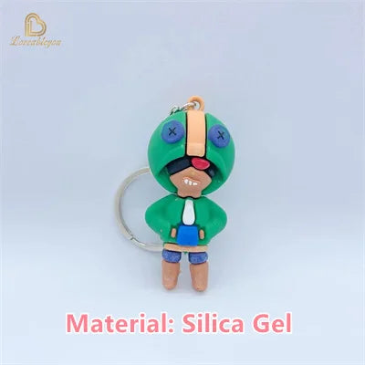 Poco Tara Cartoon Character Keyring - Spike Hero Ornament Pendant HYYSK-89