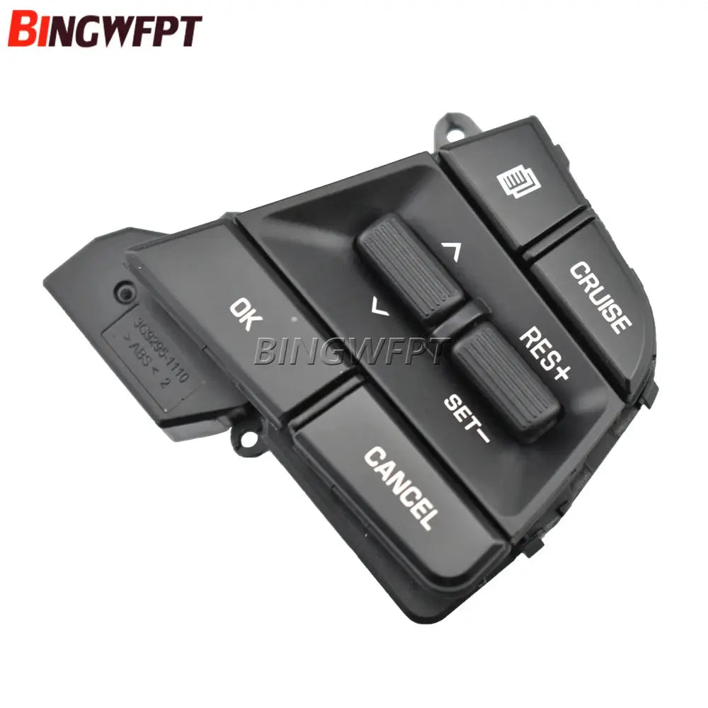 Cruise Control Multifunction Steering Wheel Button Switch For Hyundai Movable Collar Solaris 1.6L 2017 2018 2019 2020 2021 2022 by InterCyprus Trading Ltd