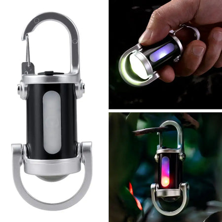 LED Keychain Flashlight &ndash; Multifunctional Work Light for Outdoor Activities