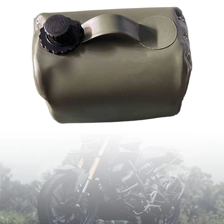 Foldable Motorcycle Fuel Tank &ndash; 10L Extra Capacity Gas Pouch
