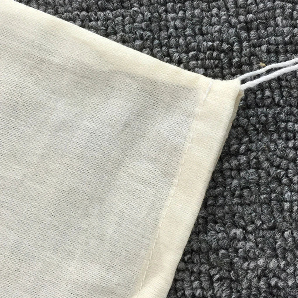 Reusable Cotton Cheese Cloth Bag for Nut Milk and Straining
