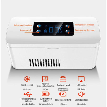 Portable Insulin Refrigerator &ndash; Intelligent Temperature Control
