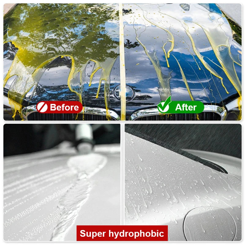 Car Ceramic Nano Coating - Superior Hydrophobic Protection &amp; Shine