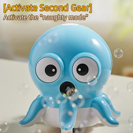 Walking Octopus Bubble Machine &ndash; Two Gear Light Music Modes