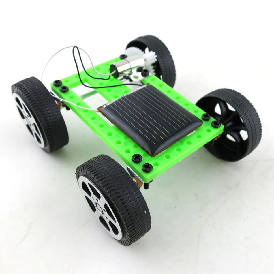 DIY Solar Energy Toy Car Kit For Kids Learning Science