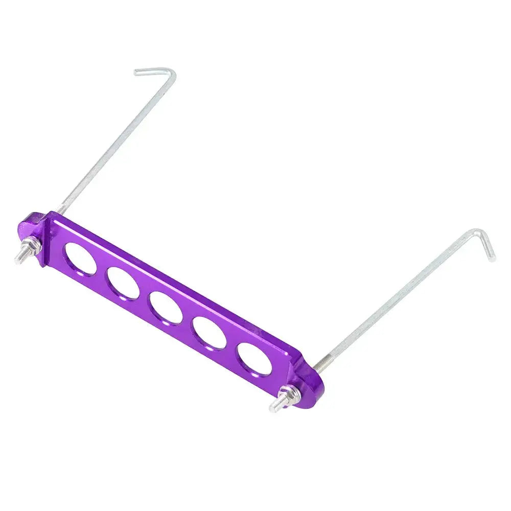 Car Racing Battery Tie Down Mount Bracket Lock Anodized For Honda Civic Si 2002-2005 by InterCyprus Trading Ltd