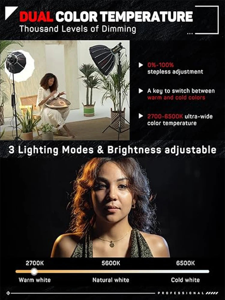 iFootage Anglerfish SL1 400BNS LED Light &ndash; Bi Color