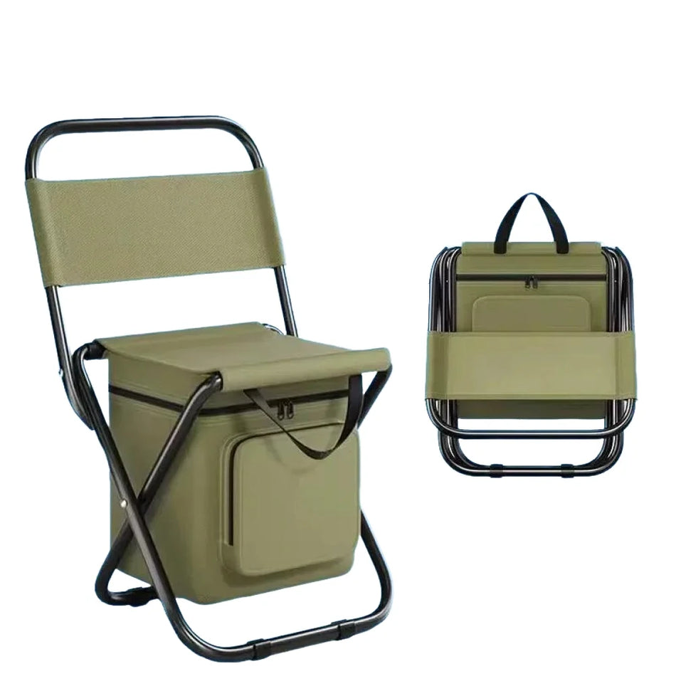 Portable Folding Chair With Bag Ultralight Fishing Stool
