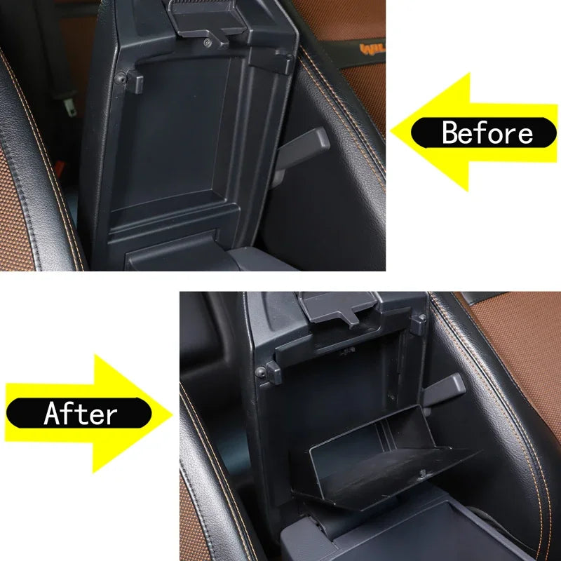 Ford Ranger Wildtrak 2015-2021 ABS Siyah Kol Dayama Kutusu